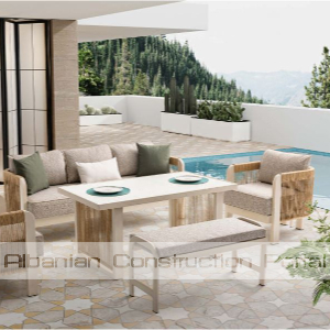 Divane dhe kolltuqe me thurje per verenda Divane dhe kolltuqe me thurje per verenda